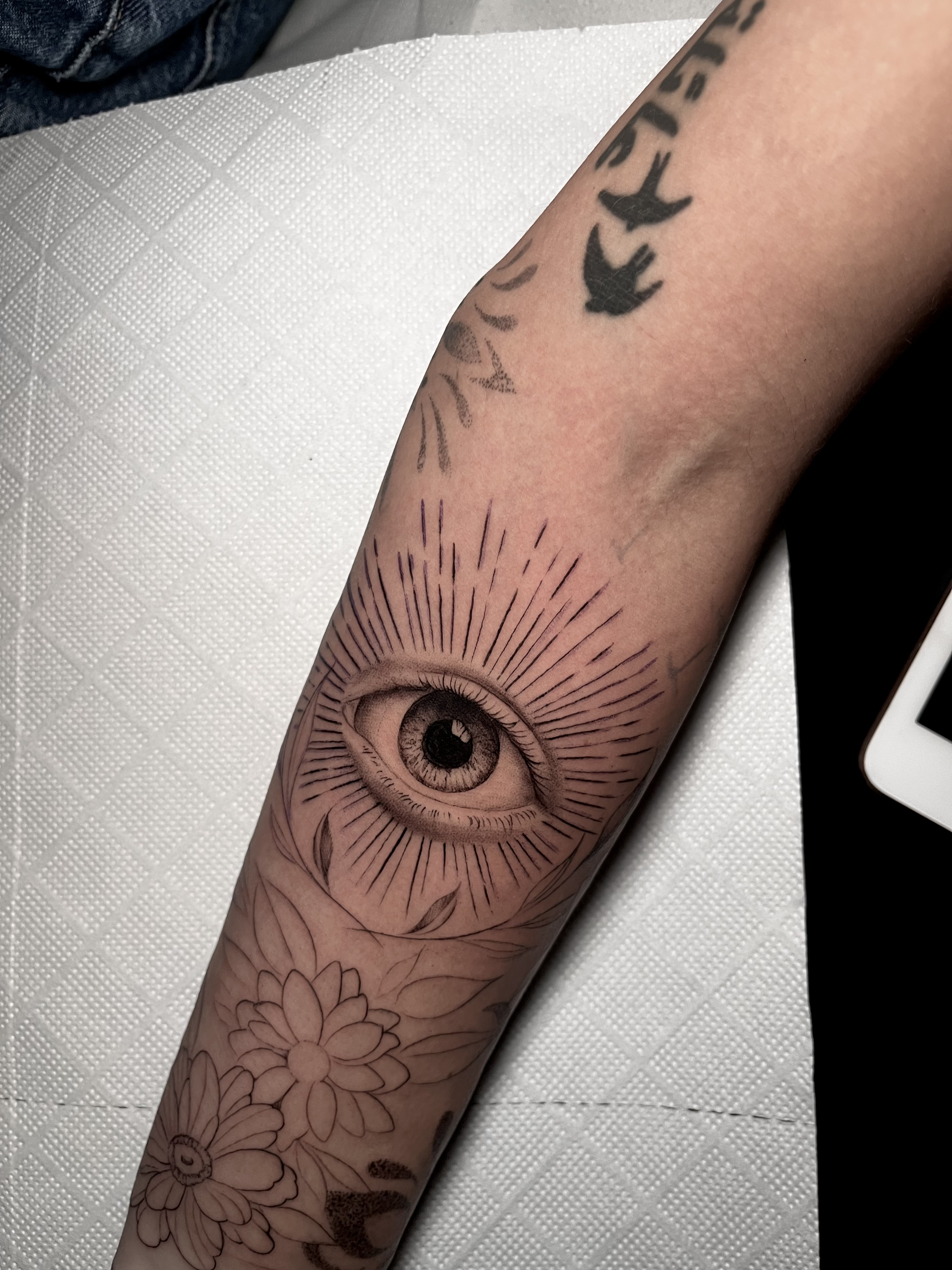 Fineline animal portrait